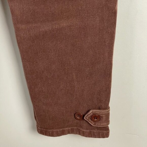 Aritzia Wilfred Free Modern high rise Cargo Pant in Gd Cognac size 4 - Picture 7 of 15